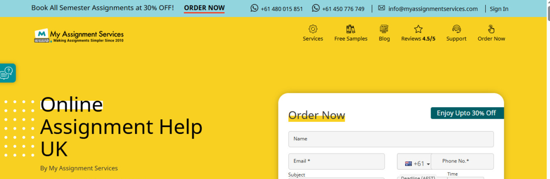 My Assignment Services UK Cover Image